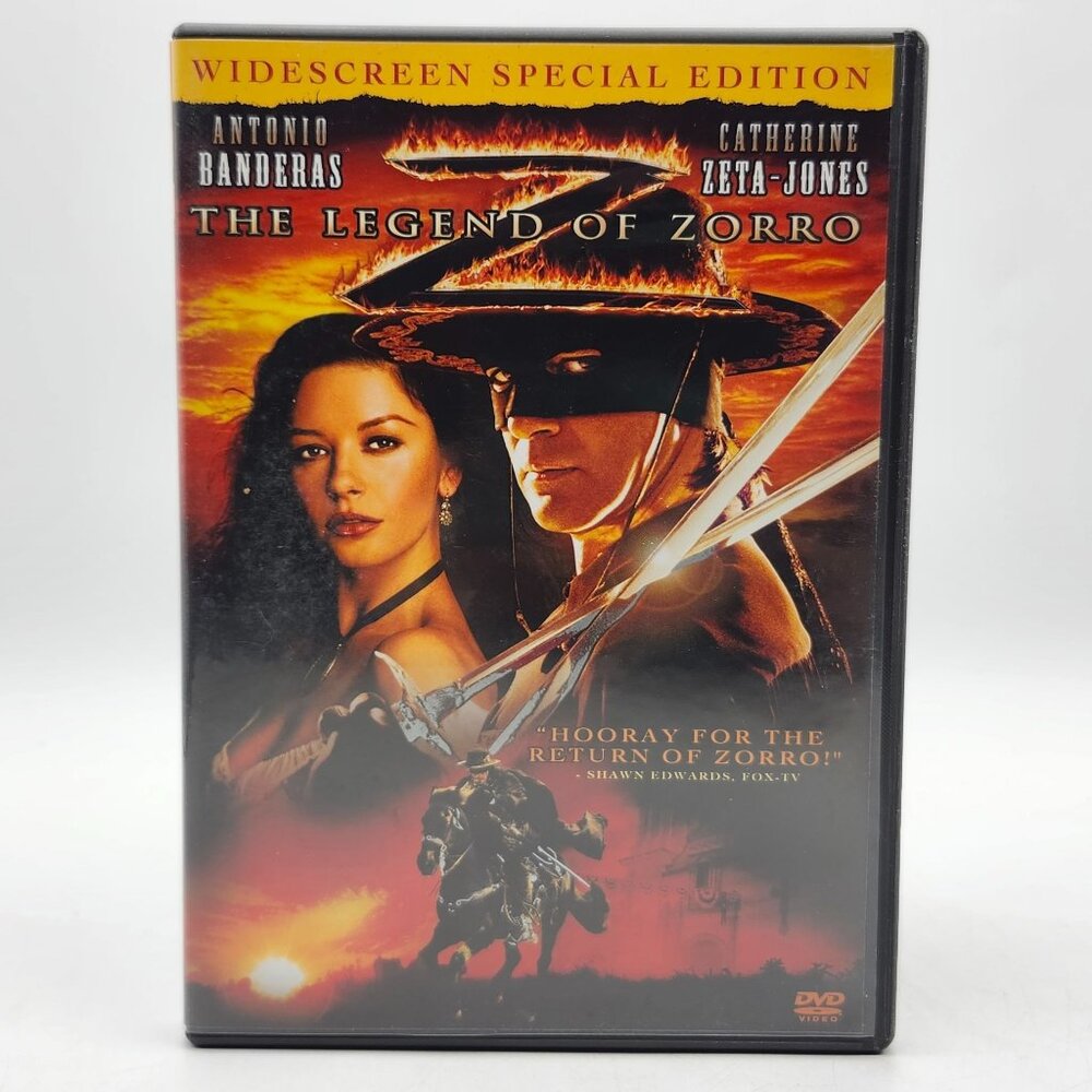 The Legend Of Zorro Widescreen Special Edition DVD Antonio Banderas